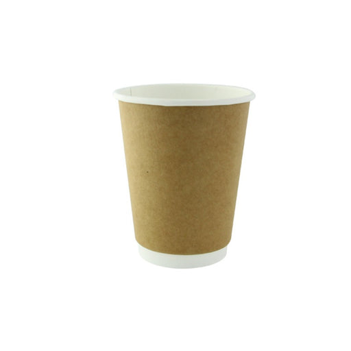 Gobelet carton laminé PLA double paroi H110mm 340ml