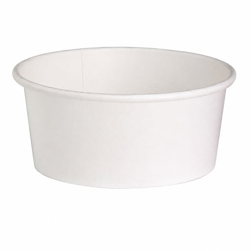 Saladier rond en carton blanc "Buckaty" H60mm 700ml