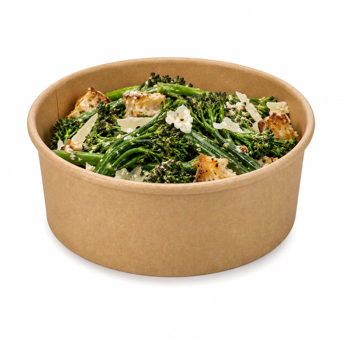 Saladier rond en carton kraft "Buckaty" H66mm 1500ml