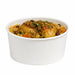 Saladier rond en carton blanc "Buckaty" H68mm 750ml