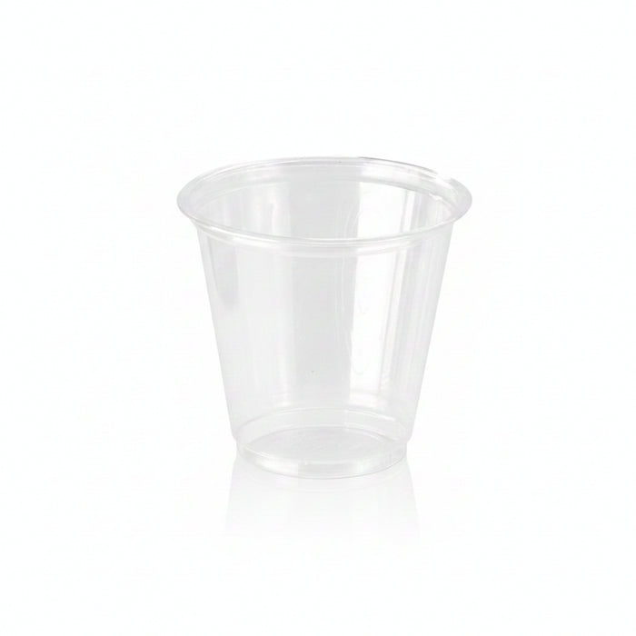 Pot plastique PET transparent H68mm 150ml