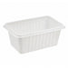 Barquette plastique PP micro-ondable 192x137mm H100mm 1800ml