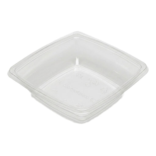 Saladier RPET carré transparent 195x195mm H46mm 750ml