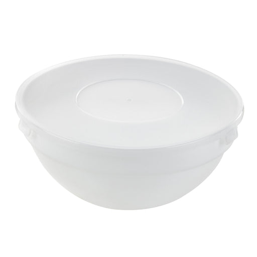 Combo Bol CookShow verre opale + Couv en plastique PP H75mm 1 140ml