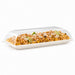 Couvercle BioNchic dôme transparent en plastique PET 180x90mm H30mm