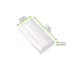 Couvercle BioNchic dôme transparent en plastique PET 180x90mm H30mm