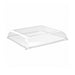 Couvercle BioNchic dôme transparent en plastique PET 181x181mm H30mm