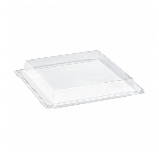 Couvercle plat transparent en plastique PET 275x265mm H35mm