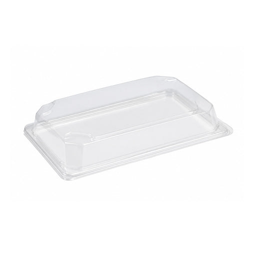 Couvercle transparent en plastique PET 165x230mm H46mm