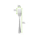 NOXCUT Fourchette inox 163x25mm H11mm