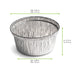 Gobelet rond en papier d'aluminium - 120 ml - Ø 7,4 cm - H 4,4 cm - dimensions