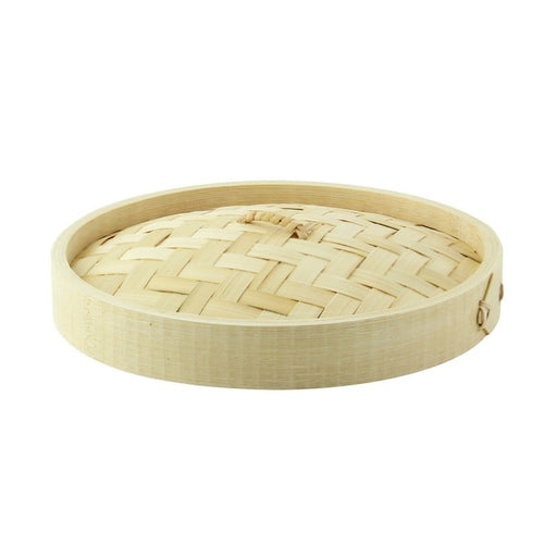 Couvercle bambou pour cuiseur vapeur - Ø 20 cm - H 4,2 cm - 2 unités
