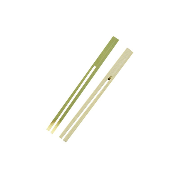 Pique bambou double large "Langaku kushi" 10 cm - 100 unités