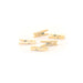Mini pince à linge bois 2,5 cm - 100 unités