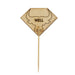 Pique steak bambou "Rumpy" Well (bien cuit) 5,4 x 9,5 cm - 100 unités