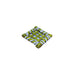 Carré bambou tressé 5 x 5 cm - 100 Pcs