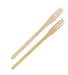 Fourchette bambou "Trident" 14 cm - 100 unités