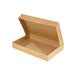 Boîte plateau lunch carton brun 42 x 29 x 6 cm - 100 unités