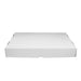 Boîte traiteur lunch carton microcannelé blanc 42 x 28 x 6 cm - 25 unités