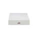 Boîte pâtissière carton blanche 20 x 20 x 5 cm - 50 unités