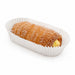 Caissette papier de cuisson ovale blanche ingraissable 10,5 x 4 x 2,5 cm - 1000 unités