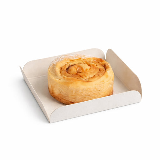 Carré rainé carton blanc - 9 cm x 9 cm x 2 cm - 250 unités