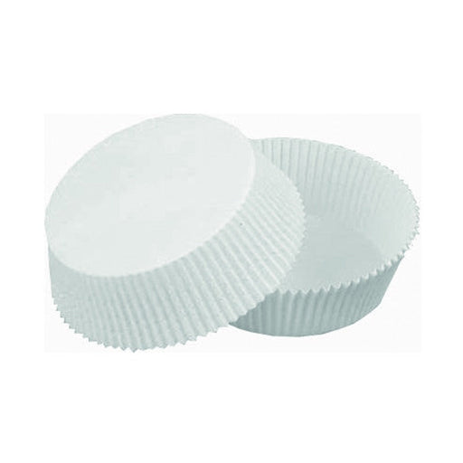 Caissette papier de cuisson ronde blanche ingraissable - Ø 6 cm - 1000 unités