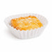 Caissette papier de cuisson ovale blanche siliconée 6,5 x 5 x 4 cm - 100 unités