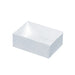 Boite pâtissière carton blanc sans couvercle - 16 cm x 11 cm x 5 cm - 100 unités
