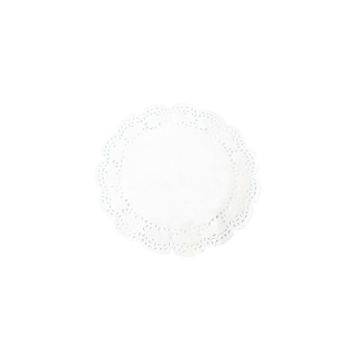 Dentelle papier blanc ovale 16,4 cm x 23 cm - 250 unités