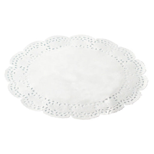 Dentelle papier blanc ovale 26 cm x 35 cm - 250 unités