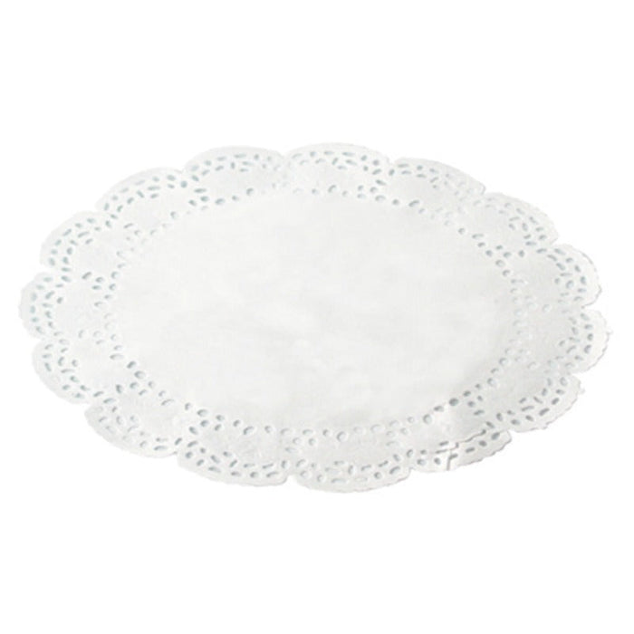Dentelle papier blanc ovale 26 cm x 35 cm - 250 unités