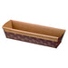 Moule cuisson carton micro-cannelé brun 18,8 cm x 5 cm x 4,8 cm - 300 unités