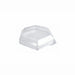 Couvercle PET transparent "Deva" 10 cm x 5 cm x 2,7 cm - 100 unités