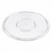 Couvercle PS transparent - Ø 7,5 cm - 12 unités