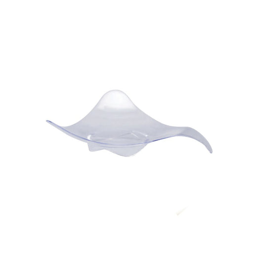 Mise en bouche plastique PS triangulaire "Triba" 8 cm x 8 cm H 2 cm - 20 unités