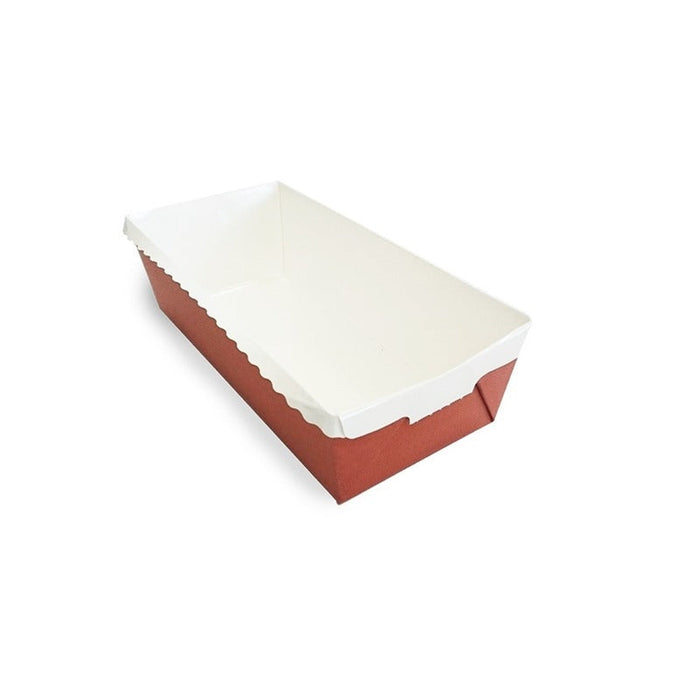 Moule de cuisson carton rectangulaire "Optima" 180x80mm H55mm - 270 Pcs