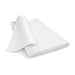 Nappe papier blanc pliée - 80 cm x 120 cm