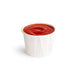 Pot papier plissé blanc 75 ml - Ø 6 cm - H 2,6 cm - 250 unités