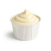 Pot papier plissé blanc avec boîte distributrice 120 ml - Ø 7,5 cm - H 3 cm - 200 unités