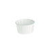 Pot papier plissé blanc avec boîte distributrice 120 ml - Ø 7,5 cm - H 3 cm - 200 unités