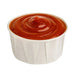 Pot papier plissé blanc 150 ml - Ø 8 cm - H 4 cm - 250 unités