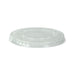 Couvercle transparent plat en plastique PET - Ø 6,1 cm - H 0,8 cm - 125 unités