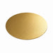 Rond carton double face or/noir - Ø 20 cm - 100 unités
