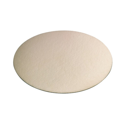 Rond carton double face or/noir - Ø 28 cm - 100 unités