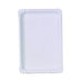 Assiette rectangulaire en carton recyclé blanc 26 cm x 18 cm - 250 unités