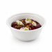 Round white pulp bowl - 350 ml - Ø 13.5 cm - H 4.8 cm - 500 pcs