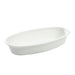 Saladier blanc ovale en pulpe 700 ml 23 cm x 14 cm x 5 cm - 100 unités