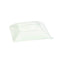 Couvercle RPET transparent - 21 cm x 21 cm x 3,6 cm - Compatible avec 210APU2020 - 250 unités