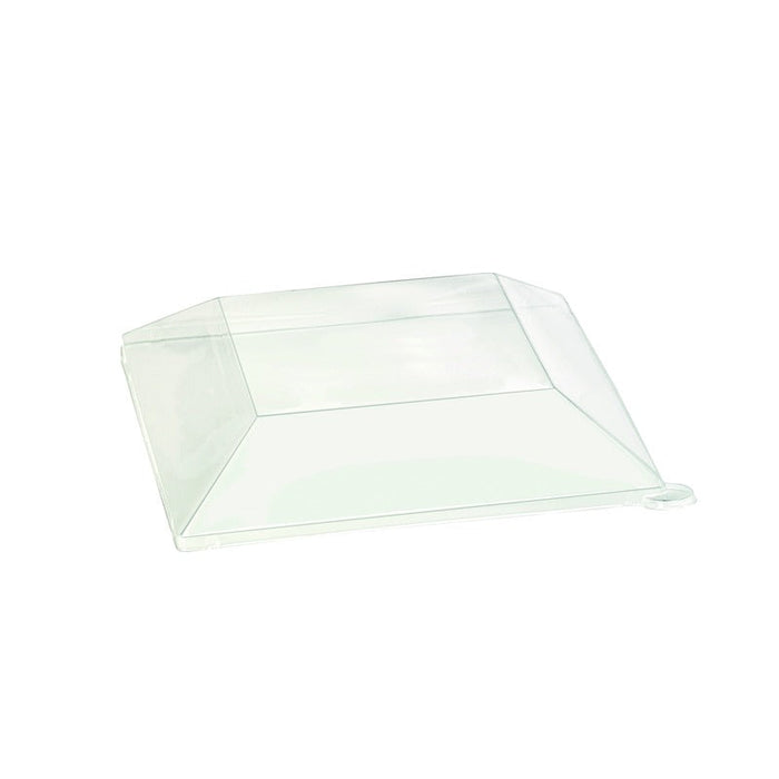 Couvercle RPET transparent 20 cm x 20 cm x 5 cm - 25 unités